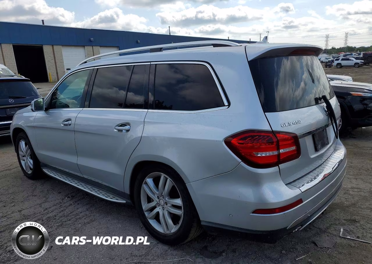 2017 Mercedes-Benz Gls 450 4Matic VIN:4JGDF6EE5HA844592 - 2