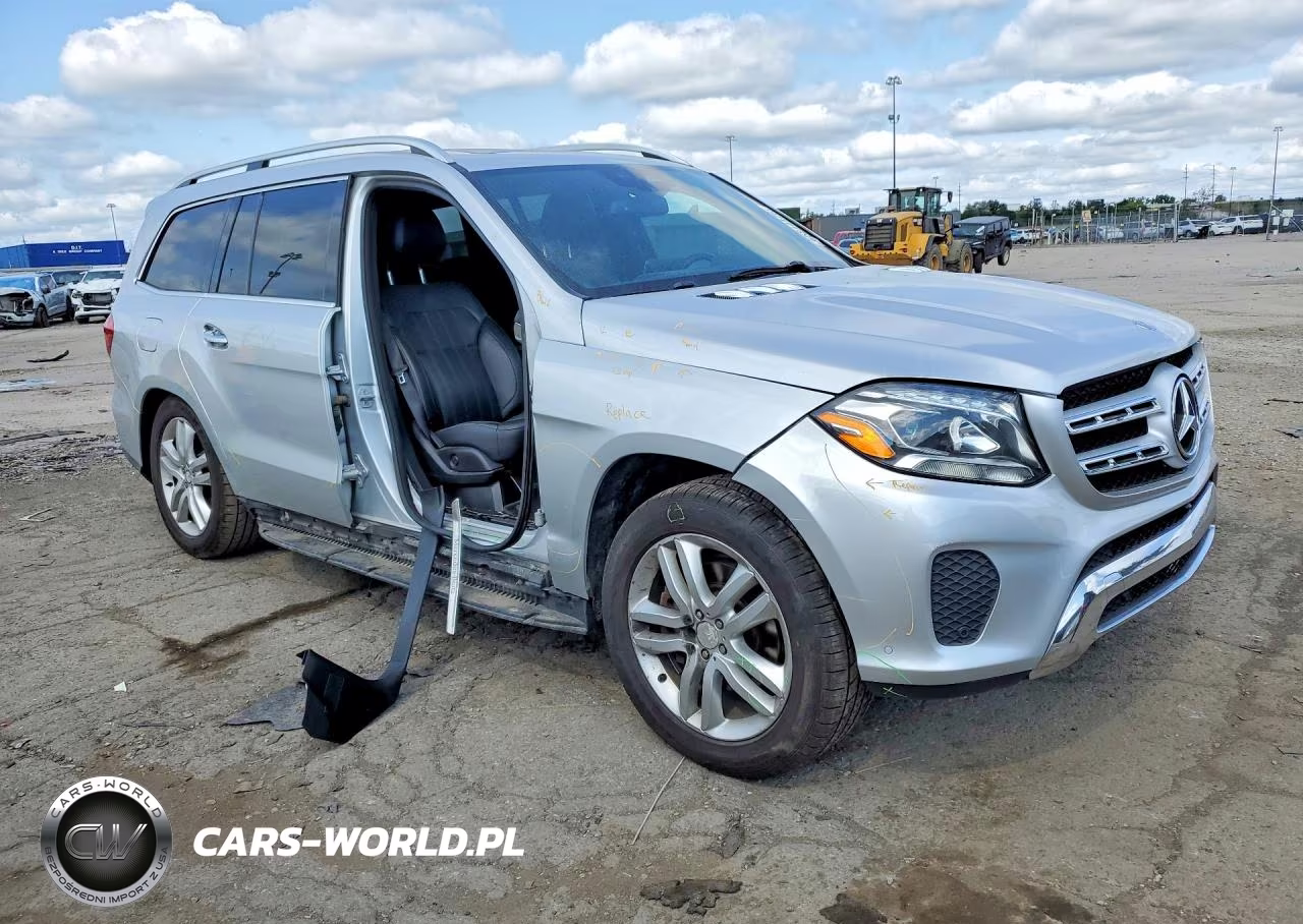 2017 Mercedes-Benz Gls 450 4Matic VIN:4JGDF6EE5HA844592 - 4