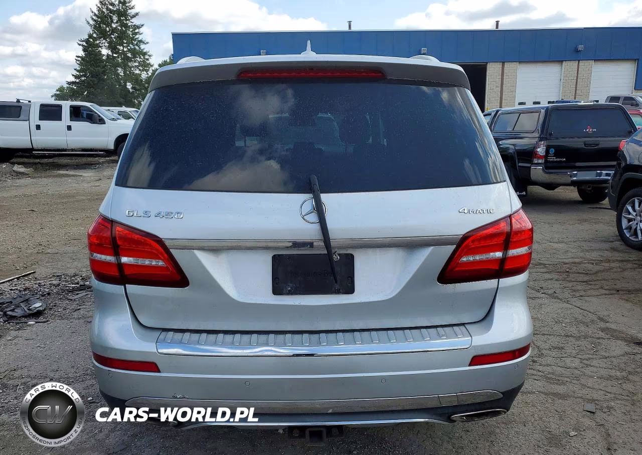 2017 Mercedes-Benz Gls 450 4Matic VIN:4JGDF6EE5HA844592 - 6