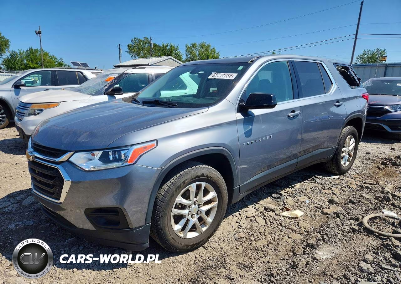 2019 Chevrolet Traverse Ls VIN:1GNERFKW8KJ283123 - 1