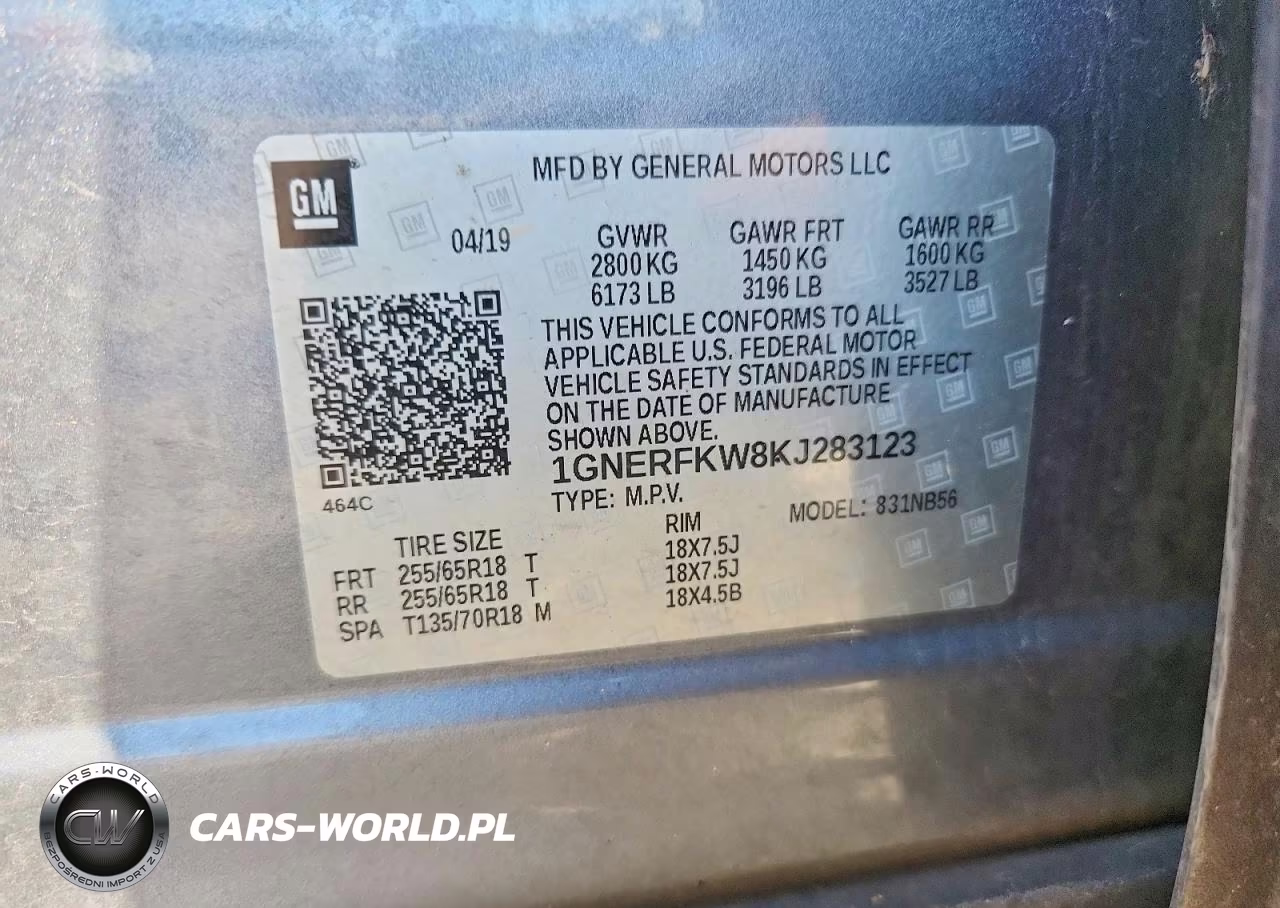 2019 Chevrolet Traverse Ls VIN:1GNERFKW8KJ283123 - 13