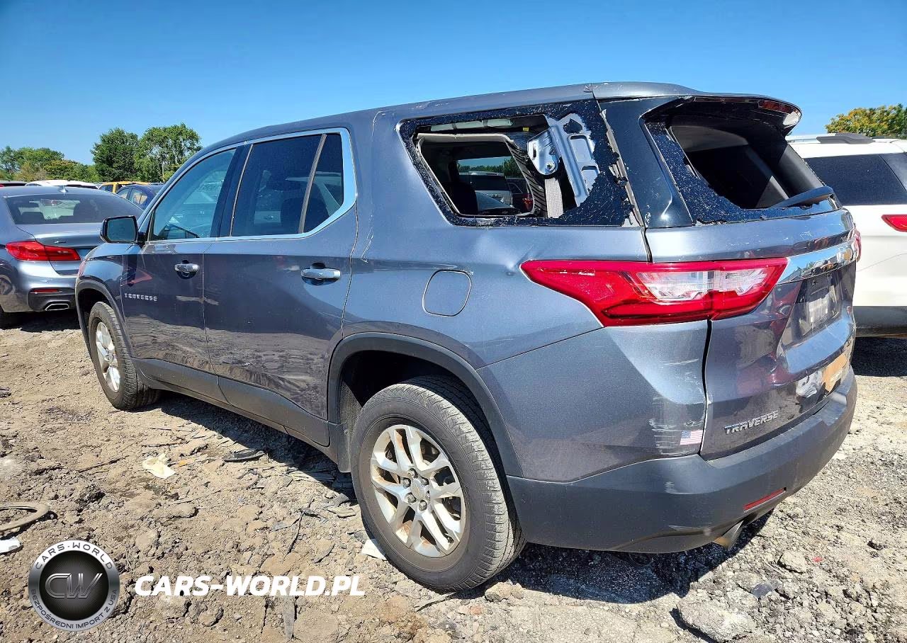 2019 Chevrolet Traverse Ls VIN:1GNERFKW8KJ283123 - 2