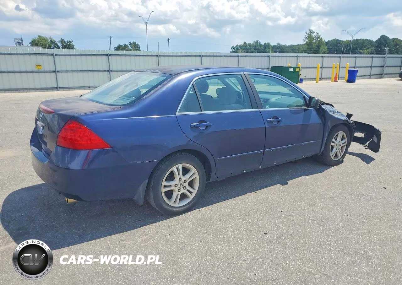 2007 Honda Accord Ex VIN:1HGCM56767A144810 - 3