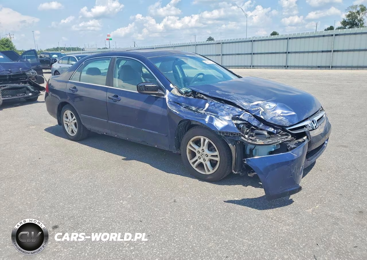 2007 Honda Accord Ex VIN:1HGCM56767A144810 - 4