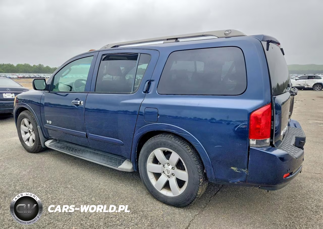2008 Nissan Armada Se VIN:5N1AA08C48N617637 - 2