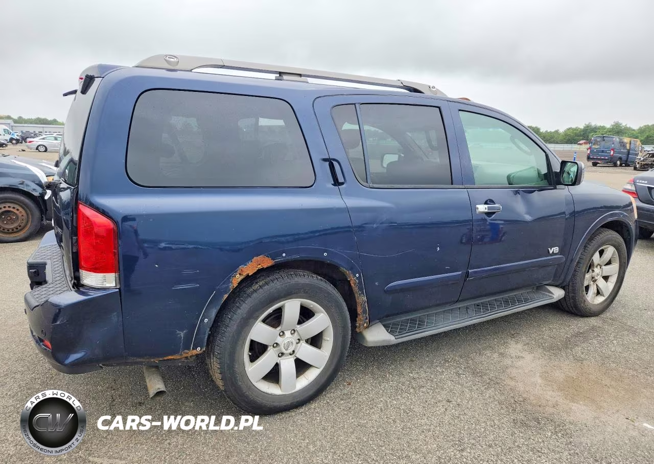 2008 Nissan Armada Se VIN:5N1AA08C48N617637 - 3