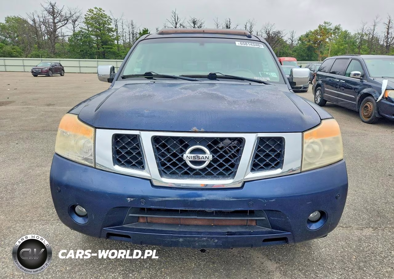 2008 Nissan Armada Se VIN:5N1AA08C48N617637 - 5