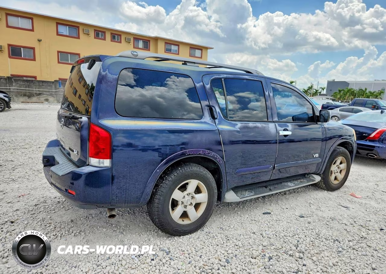 2008 Nissan Armada Se Ffv VIN:5N1BA08D28N627077 - 3