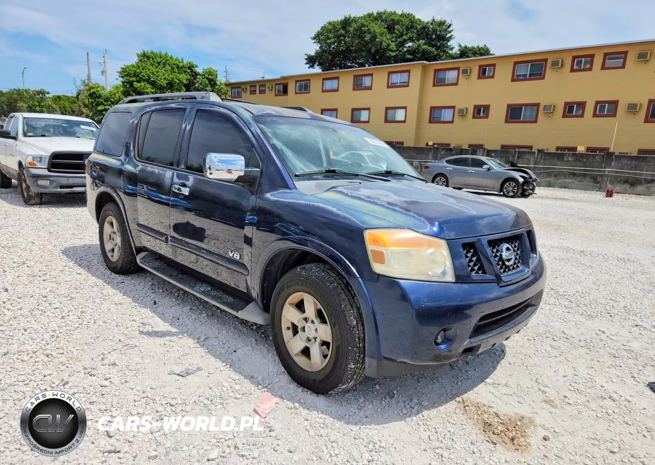 2008 Nissan Armada Se Ffv VIN:5N1BA08D28N627077 - 4