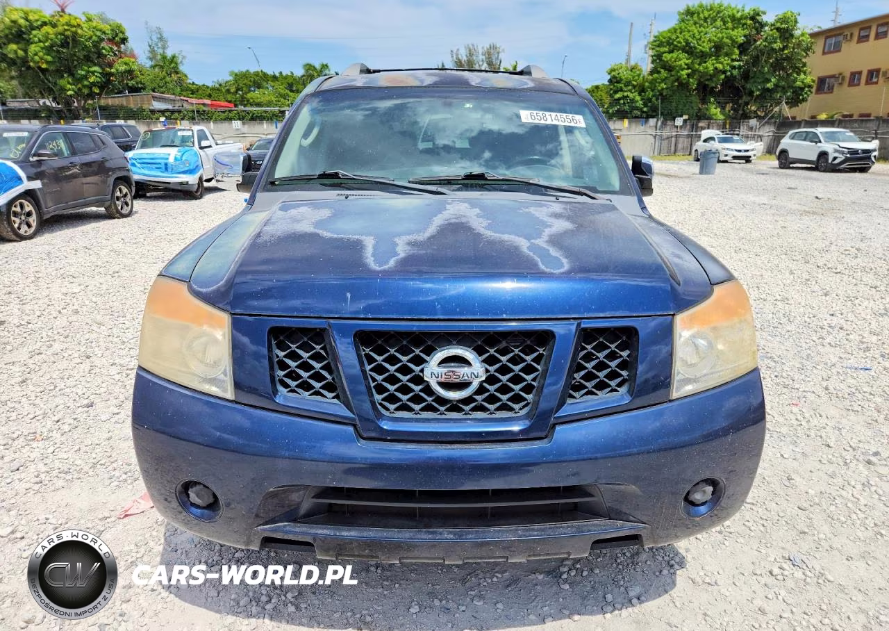 2008 Nissan Armada Se Ffv VIN:5N1BA08D28N627077 - 5