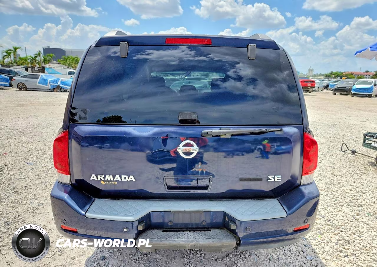 2008 Nissan Armada Se Ffv VIN:5N1BA08D28N627077 - 6