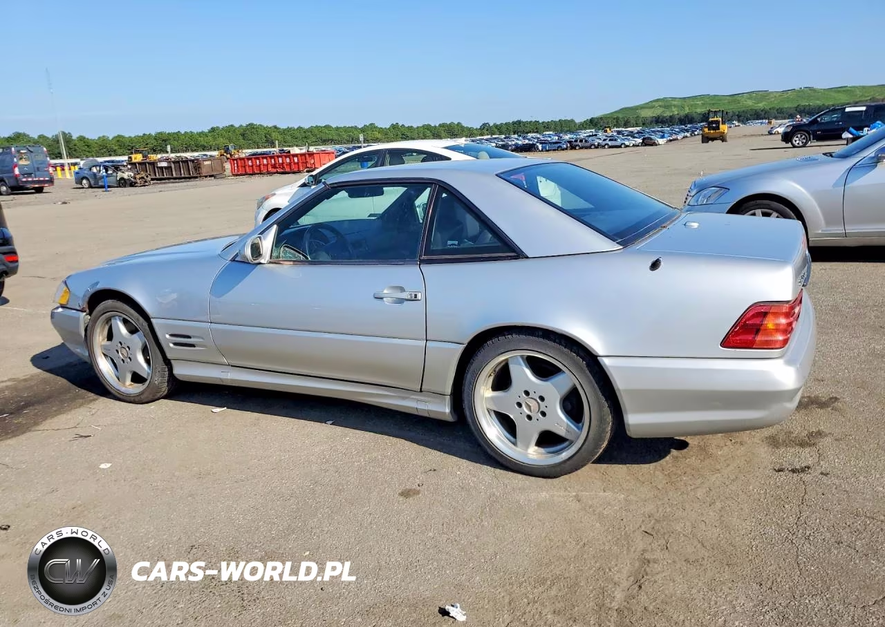 2001 Mercedes-Benz Sl 500 VIN:WDBFA68F91F199548 - 2