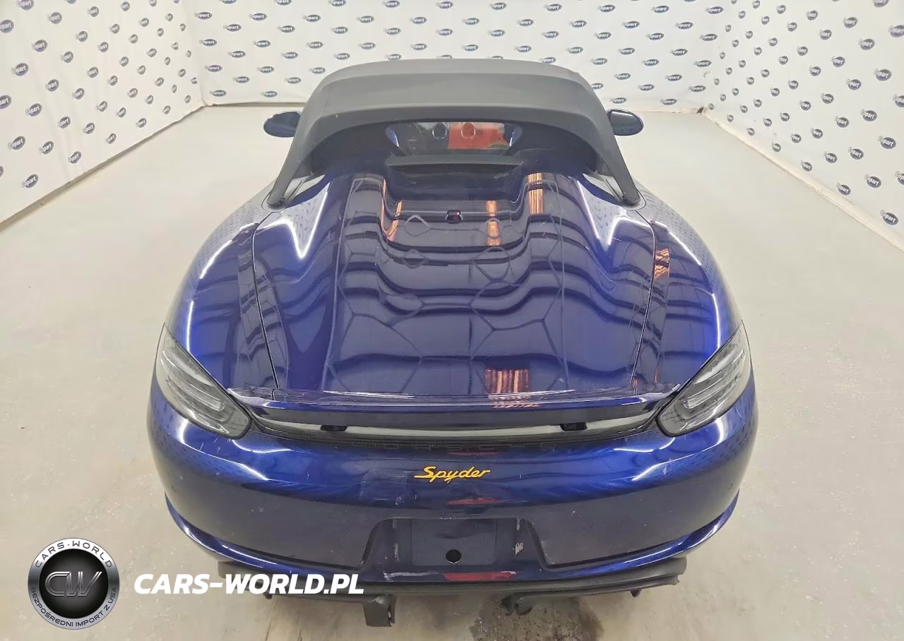 2021 Porsche Boxster Spyder VIN:WP0CC2A8XMS240221 - 10