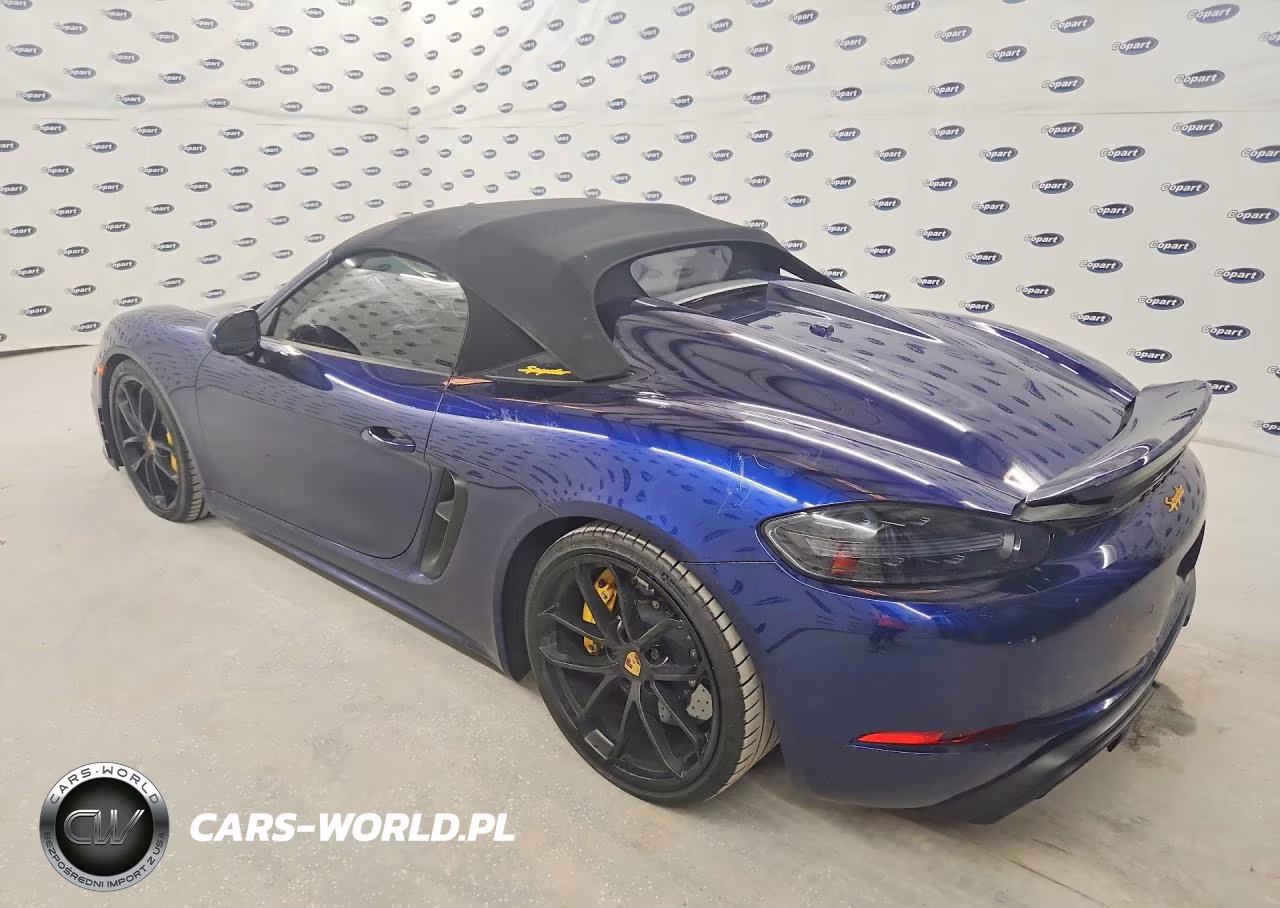 2021 Porsche Boxster Spyder VIN:WP0CC2A8XMS240221 - 2