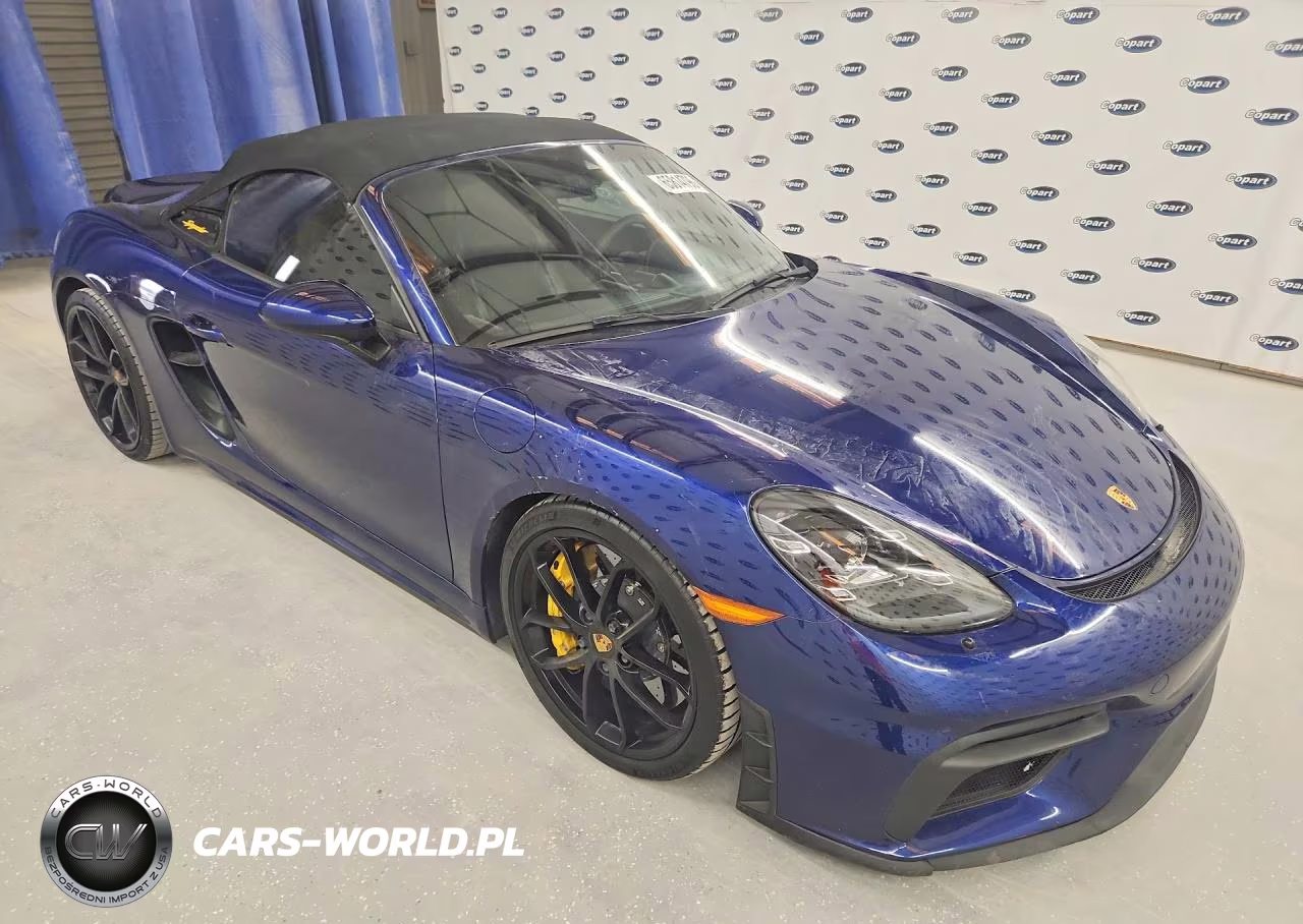 2021 Porsche Boxster Spyder VIN:WP0CC2A8XMS240221 - 4