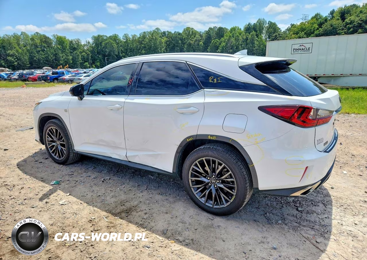 2017 Lexus Rx 350 F Sport VIN:2T2BZMCAXHC060486 - 2