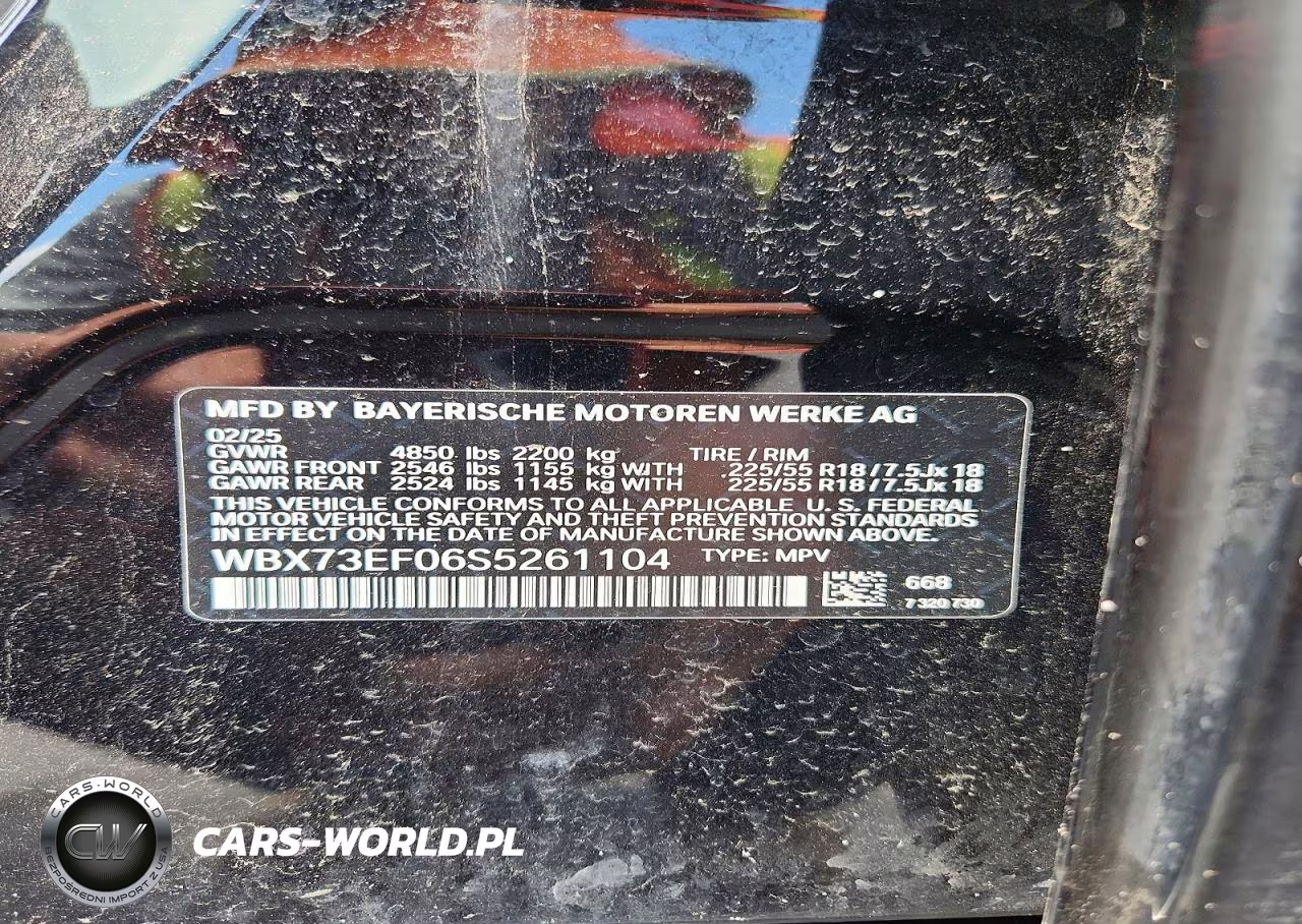 2025 BMW X1 xDrive28I VIN:WBX73EF06S5261104 - 13