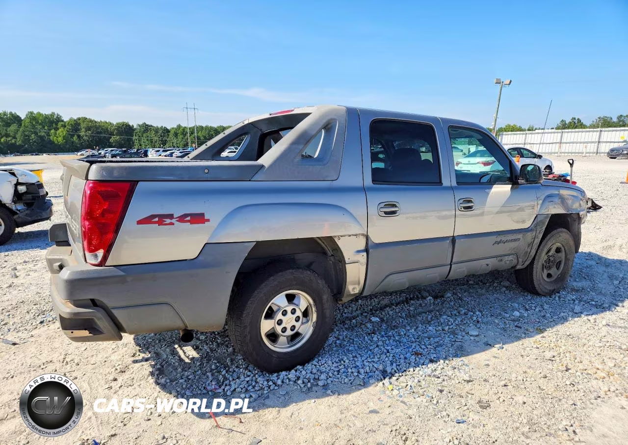2002 Chevrolet Avalanche K1500 VIN:3GNEK13T02G137893 - 3