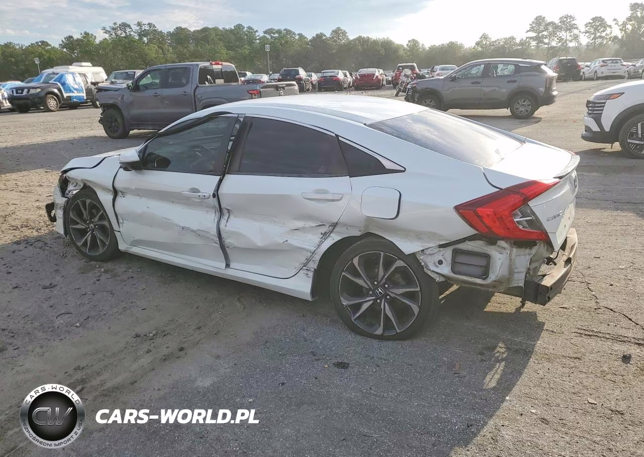 2019 Honda Civic Sport VIN:19XFC2F83KE037399 - 2