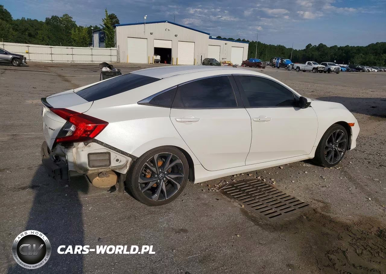 2019 Honda Civic Sport VIN:19XFC2F83KE037399 - 3