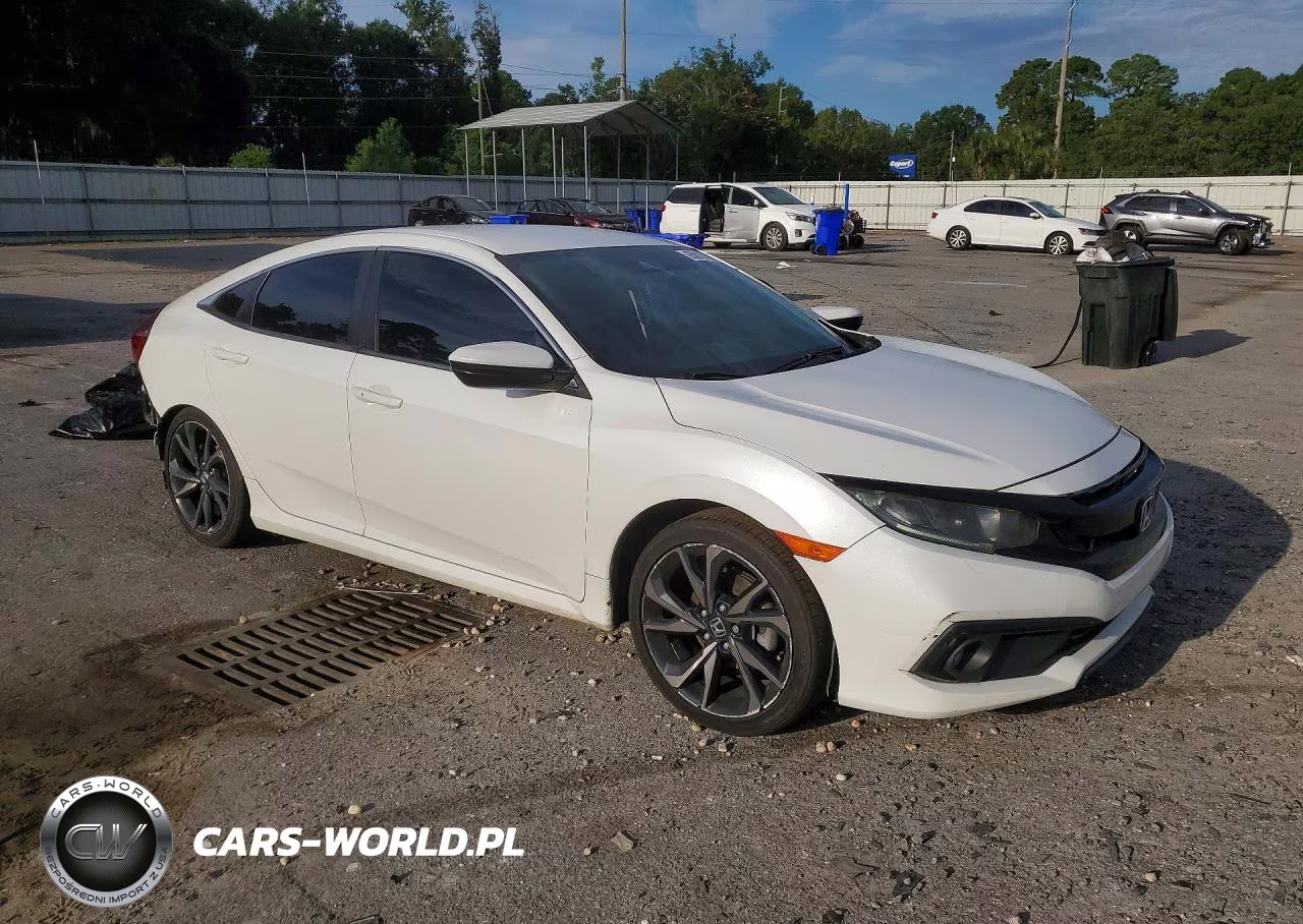 2019 Honda Civic Sport VIN:19XFC2F83KE037399 - 4