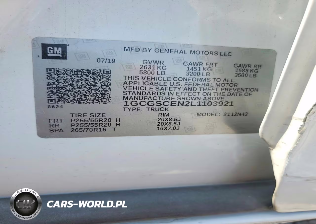 2020 Chevrolet Colorado Lt VIN:1GCGSCEN2L1103921 - 12