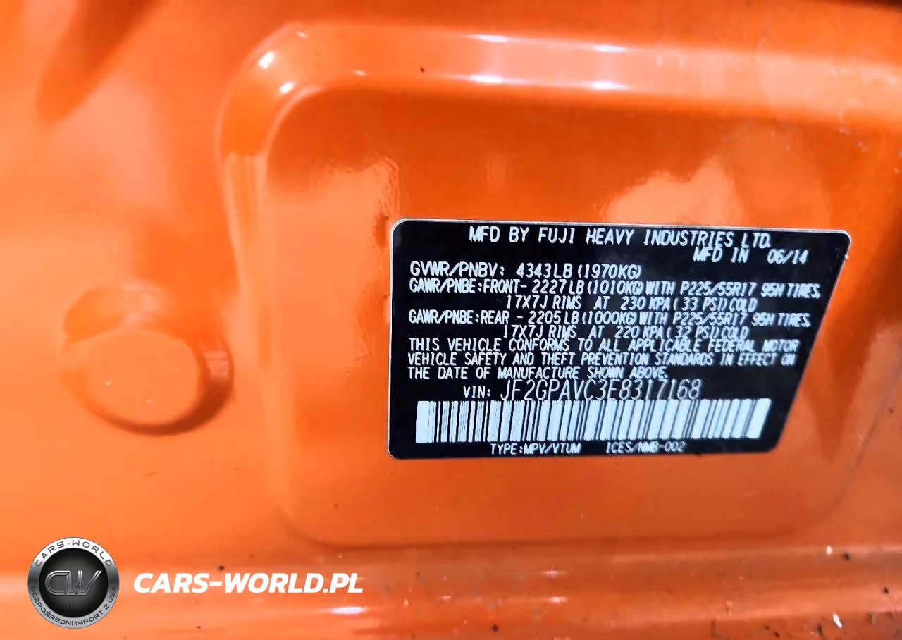 2014 Subaru Xv Crosstrek 2.0 Premium VIN:JF2GPAVC3E8317168 - 14
