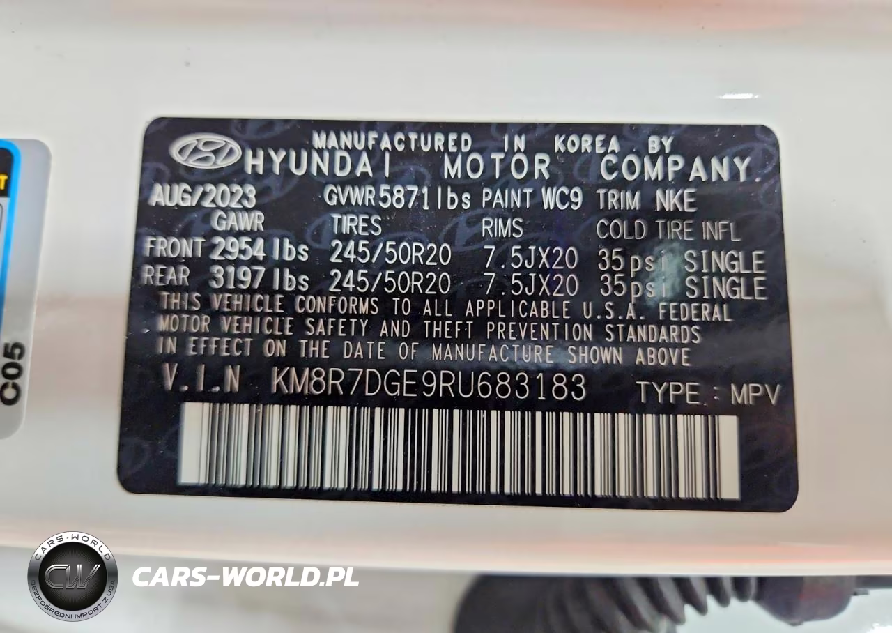 2024 Hyundai Palisade Calligraphy Night Edition VIN:KM8R7DGE9RU683183 - 13
