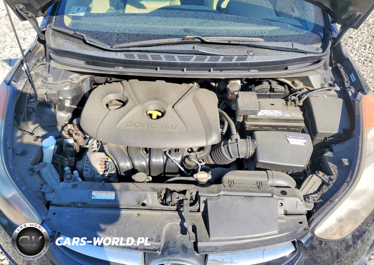 2011 Hyundai Elantra Gls VIN:KMHDH4AE9BU127431 - 11