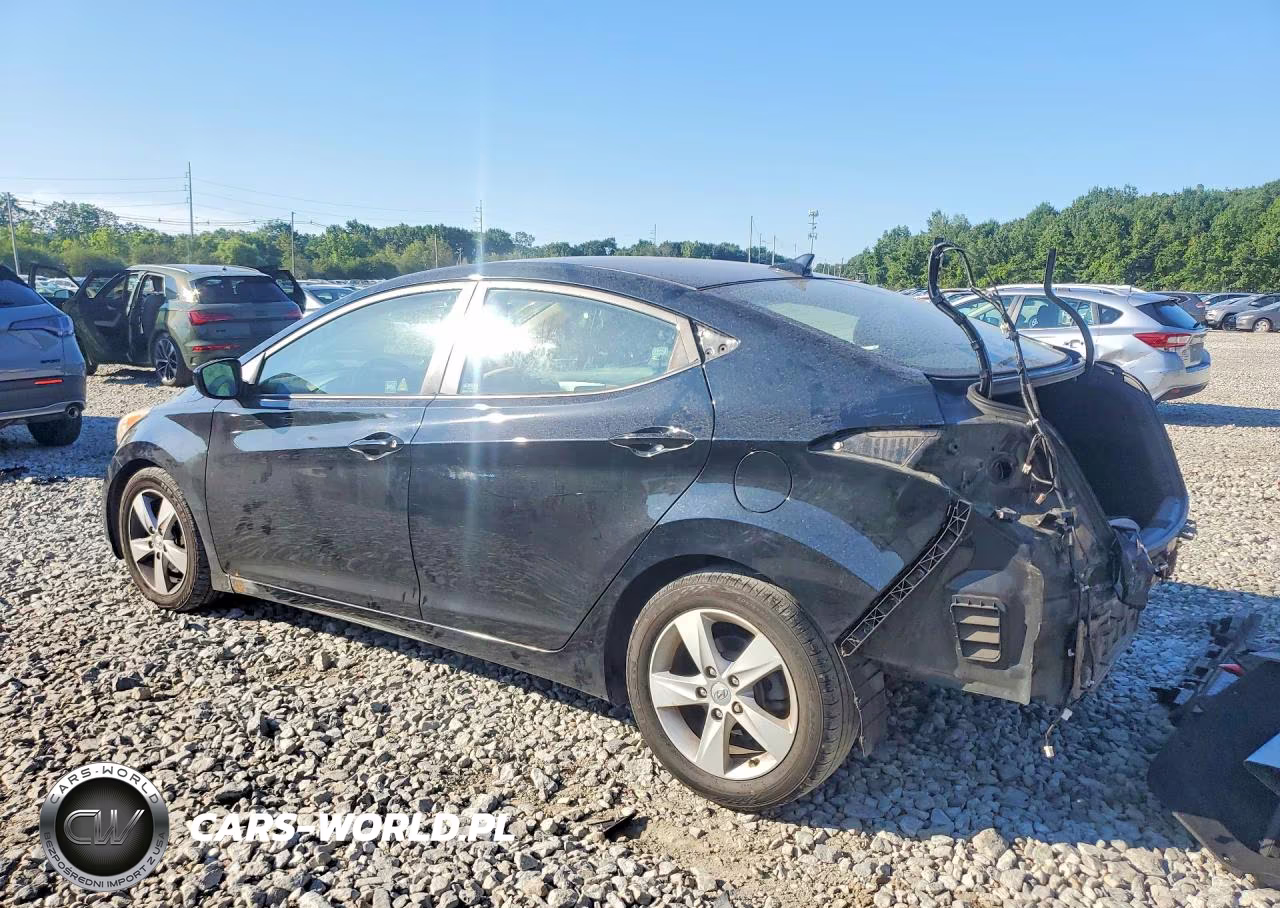 2011 Hyundai Elantra Gls VIN:KMHDH4AE9BU127431 - 2