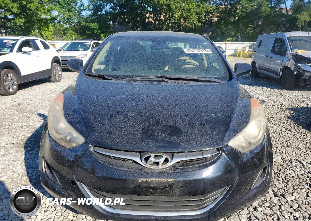 2011 Hyundai Elantra Gls VIN:KMHDH4AE9BU127431 - 5