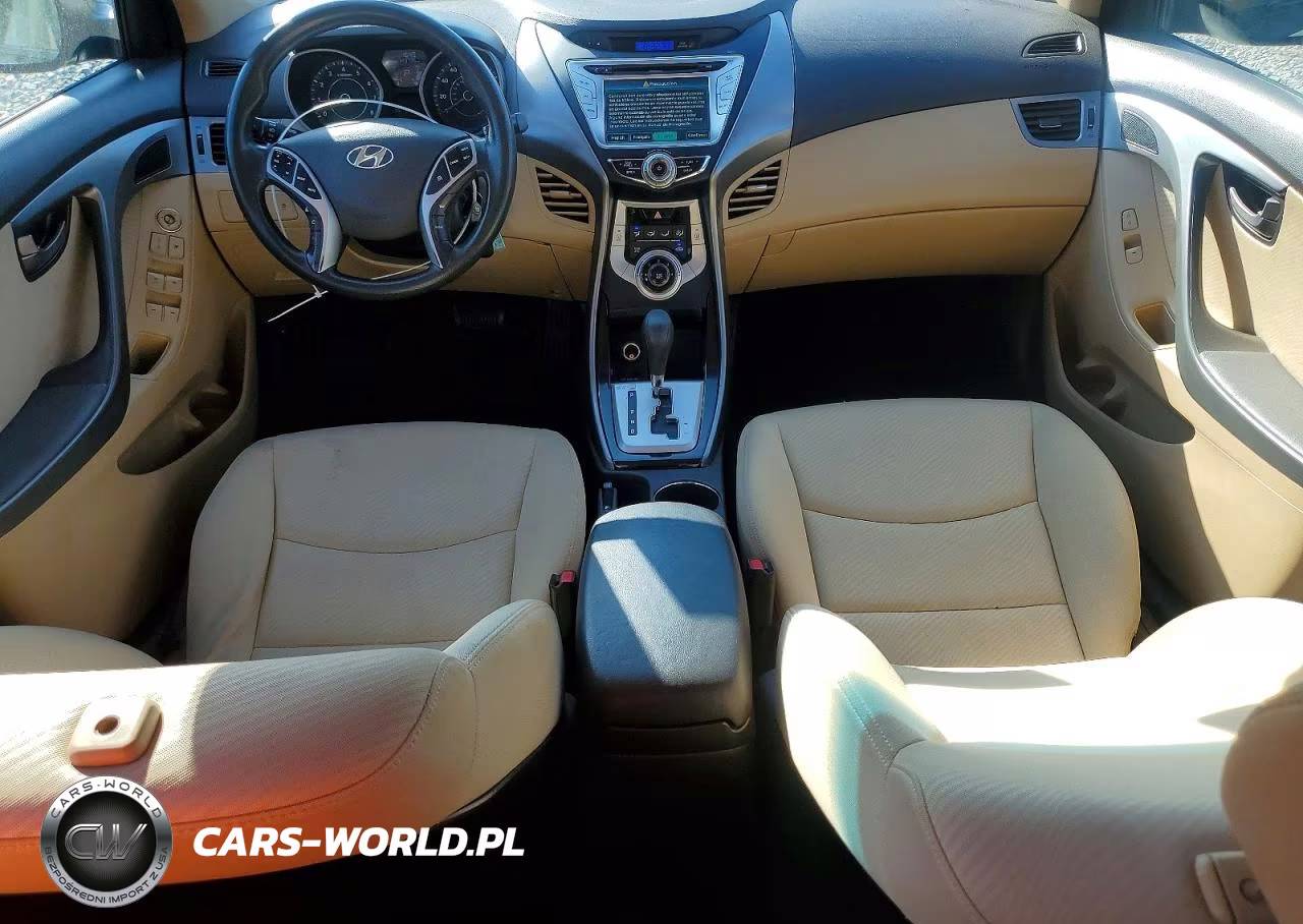 2011 Hyundai Elantra Gls VIN:KMHDH4AE9BU127431 - 8