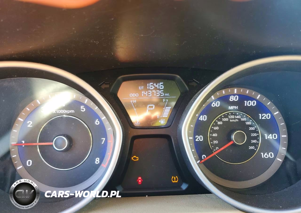 2011 Hyundai Elantra Gls VIN:KMHDH4AE9BU127431 - 9