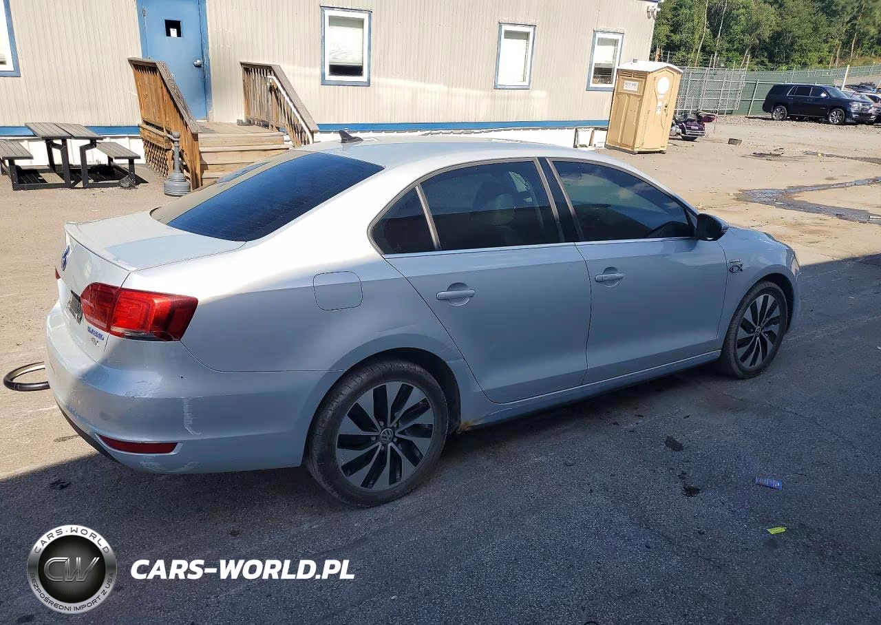 2013 Volkswagen Jetta Hybrid VIN:3VW637AJ8DM223453 - 3