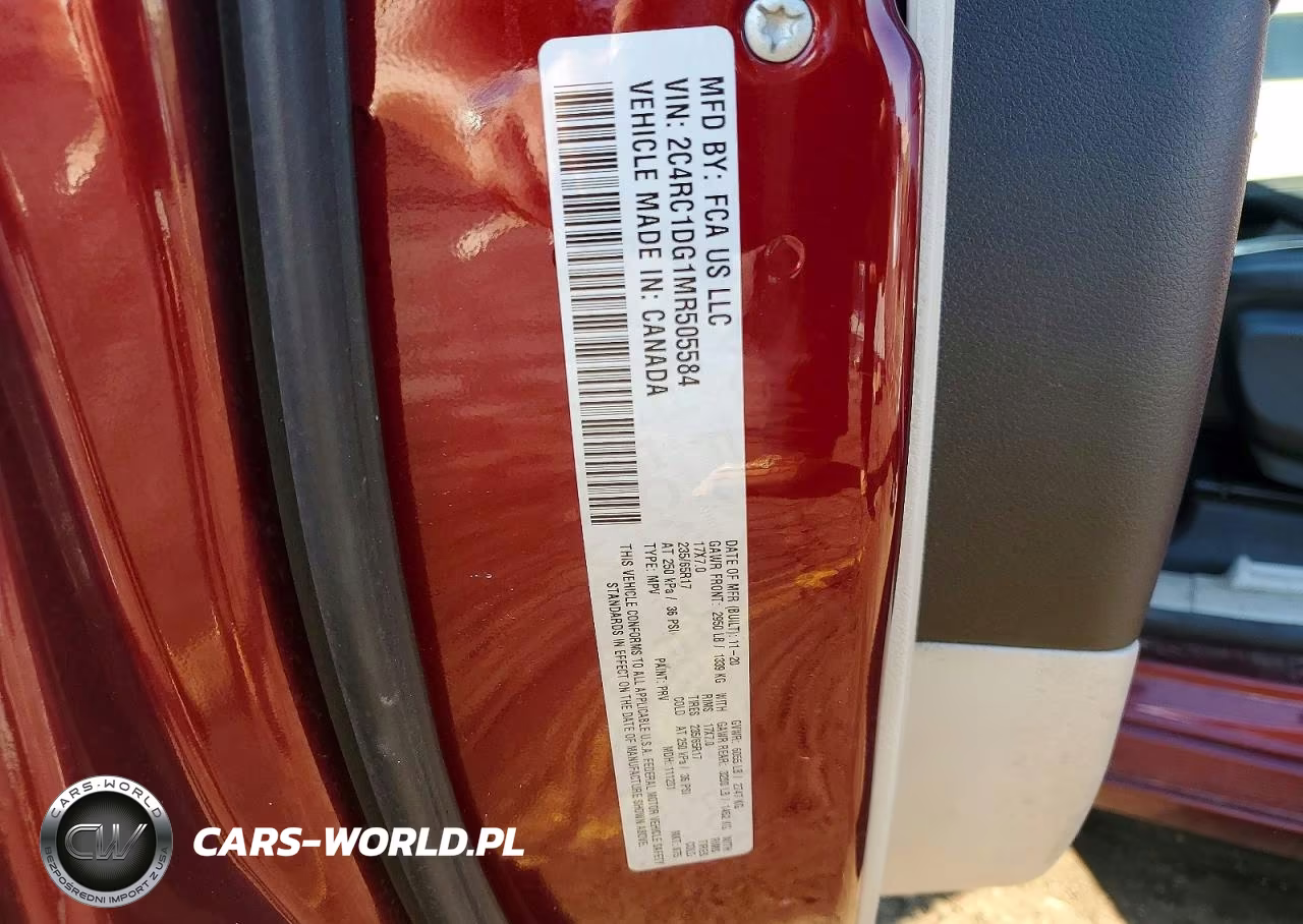 2021 Chrysler Voyager Lxi VIN:2C4RC1DG1MR505584 - 13