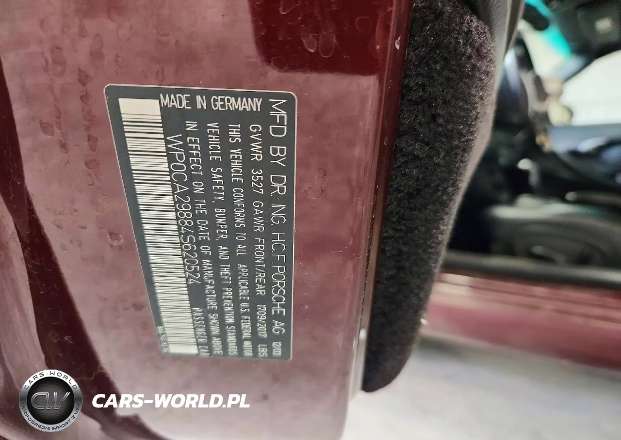 2004 Porsche Boxster VIN:WP0CA29884S620524 - 12