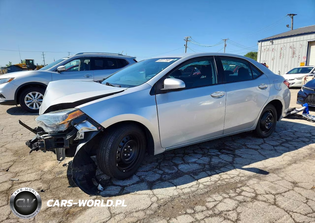 2018 Toyota Corolla Le VIN:2T1BURHE0JC056786 - 1