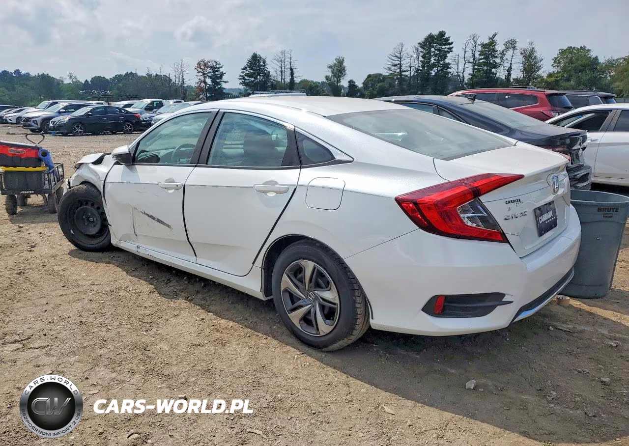2020 Honda Civic Lx VIN:2HGFC2F63LH596652 - 2
