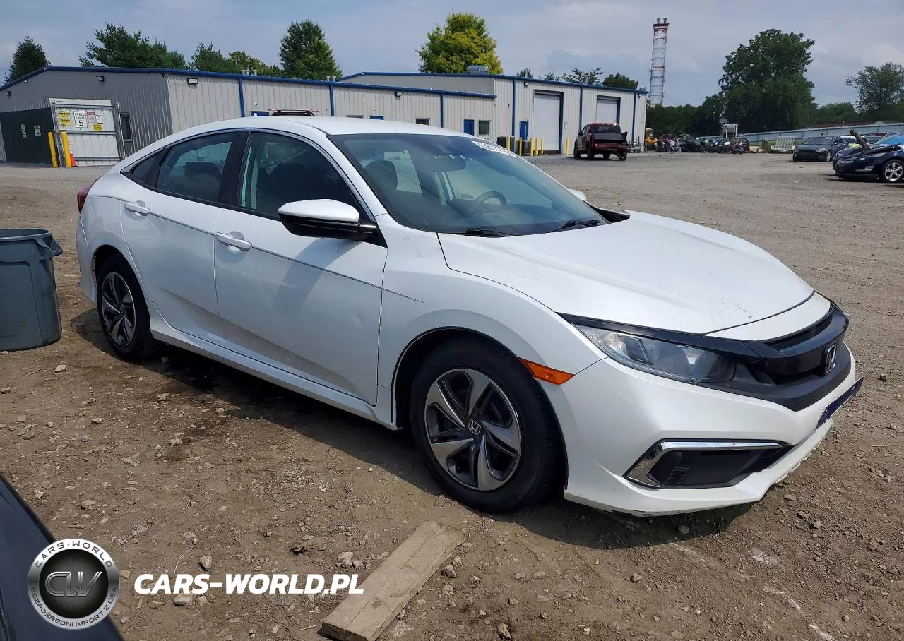 2020 Honda Civic Lx VIN:2HGFC2F63LH596652 - 4