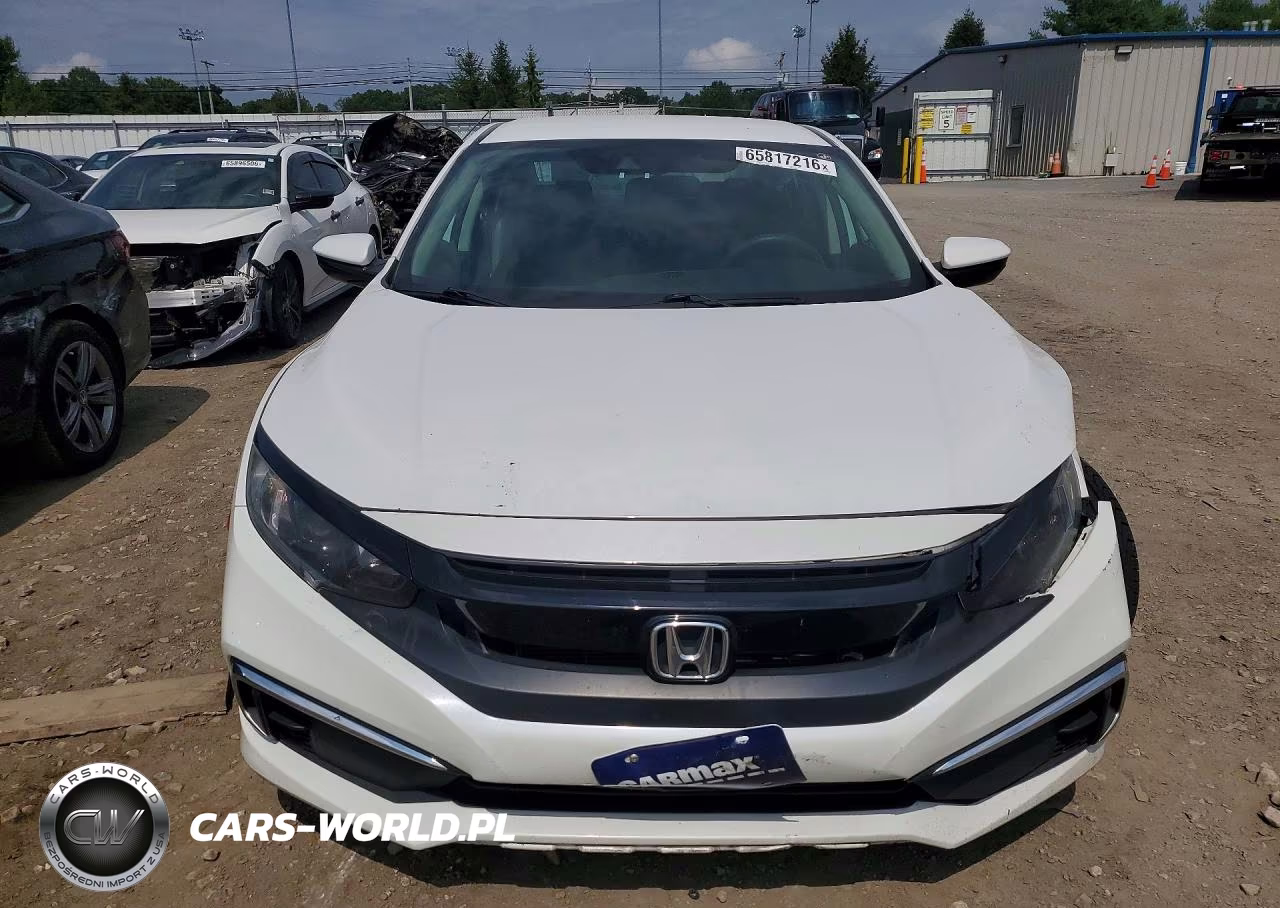 2020 Honda Civic Lx VIN:2HGFC2F63LH596652 - 5