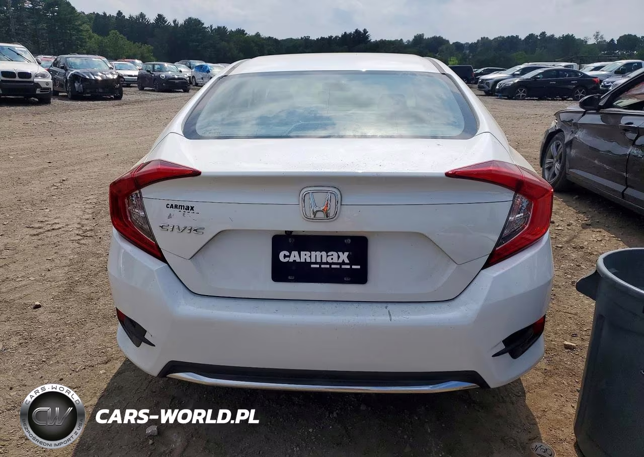 2020 Honda Civic Lx VIN:2HGFC2F63LH596652 - 6