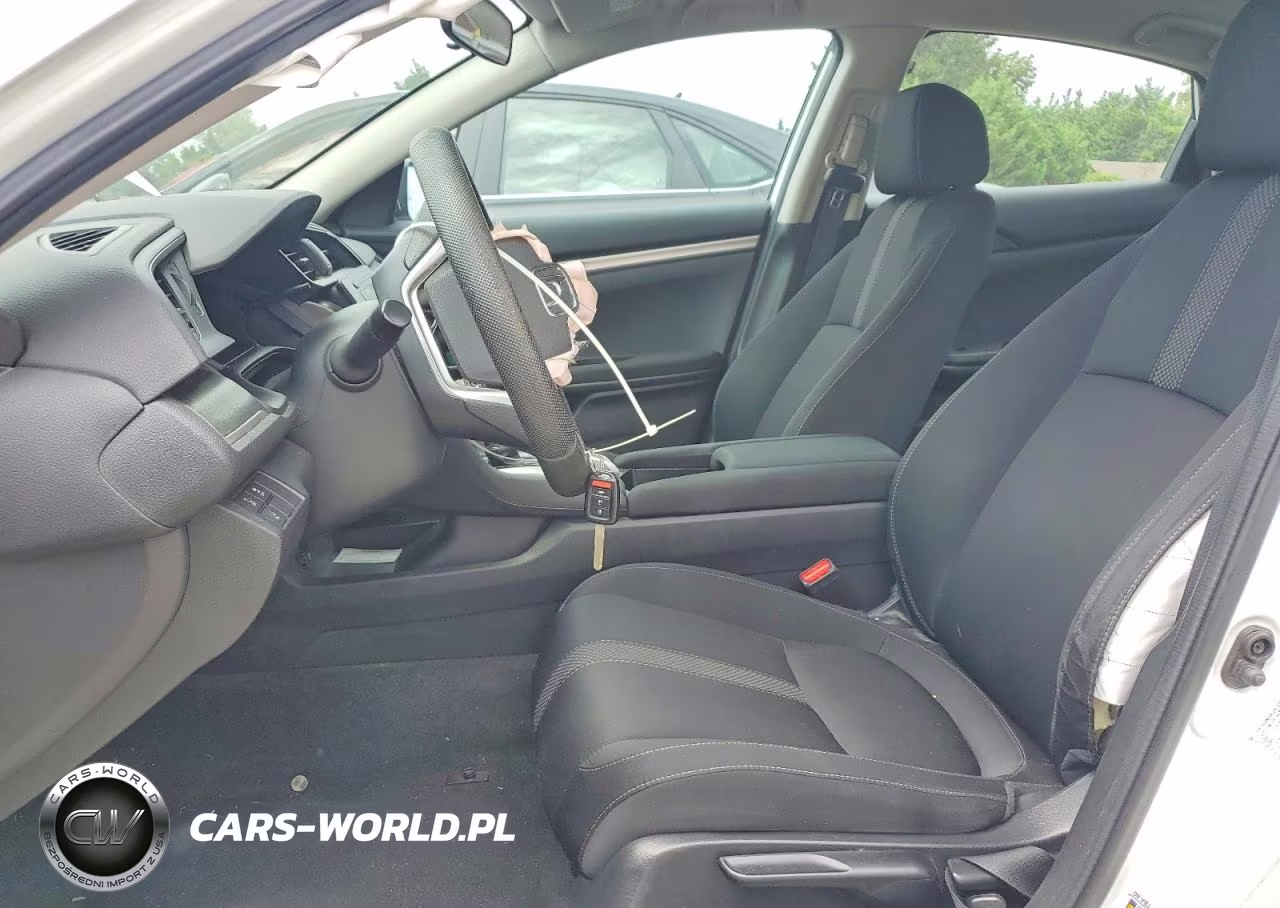 2020 Honda Civic Lx VIN:2HGFC2F63LH596652 - 7