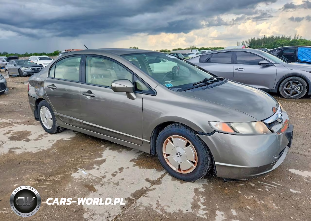 2008 Honda Civic Hybrid VIN:JHMFA36208S025254 - 4