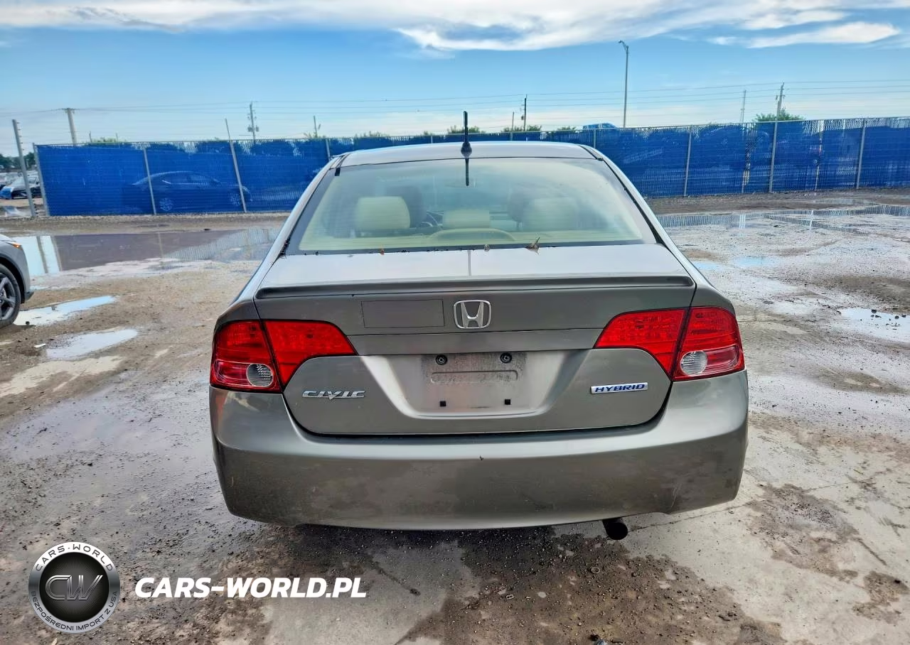 2008 Honda Civic Hybrid VIN:JHMFA36208S025254 - 6