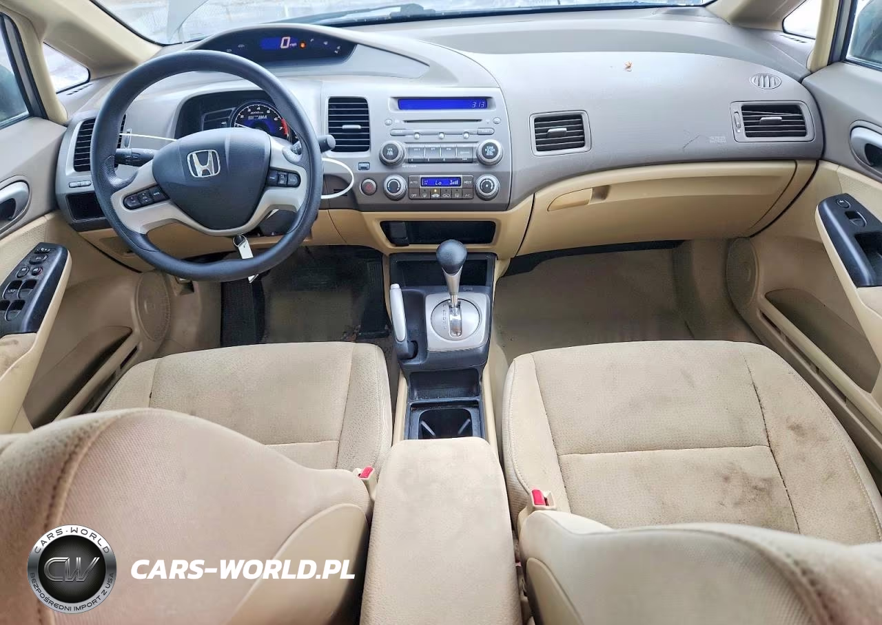 2008 Honda Civic Hybrid VIN:JHMFA36208S025254 - 8