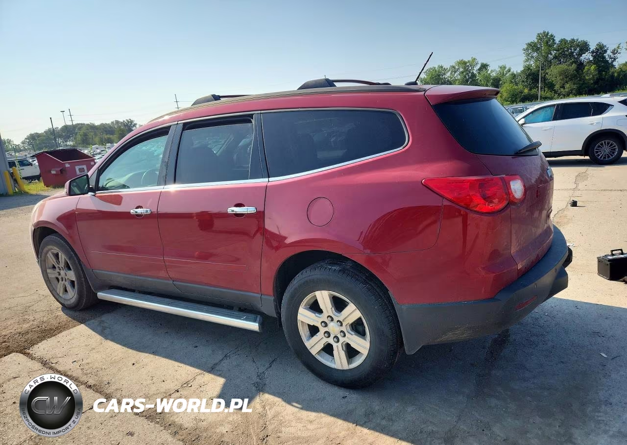 2012 Chevrolet Traverse Lt VIN:1GNKRGED8CJ161558 - 2