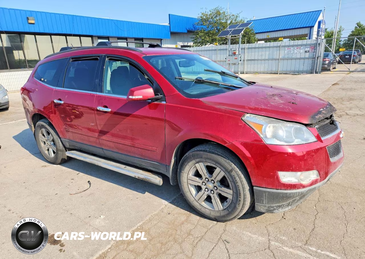 2012 Chevrolet Traverse Lt VIN:1GNKRGED8CJ161558 - 4