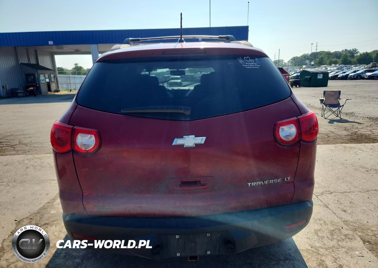 2012 Chevrolet Traverse Lt VIN:1GNKRGED8CJ161558 - 6