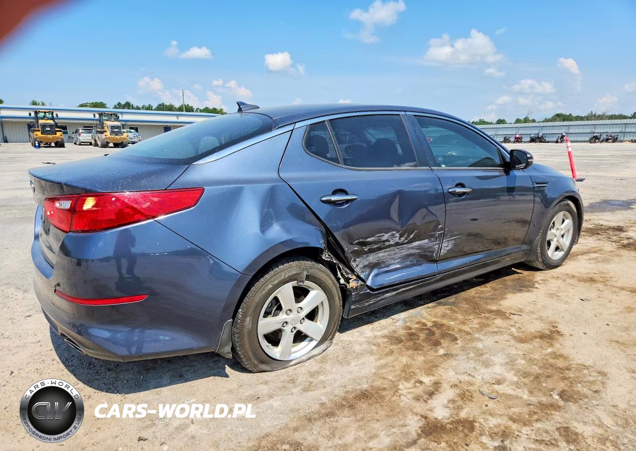 2015 Kia Optima Lx VIN:KNAGM4A76F5589893 - 3