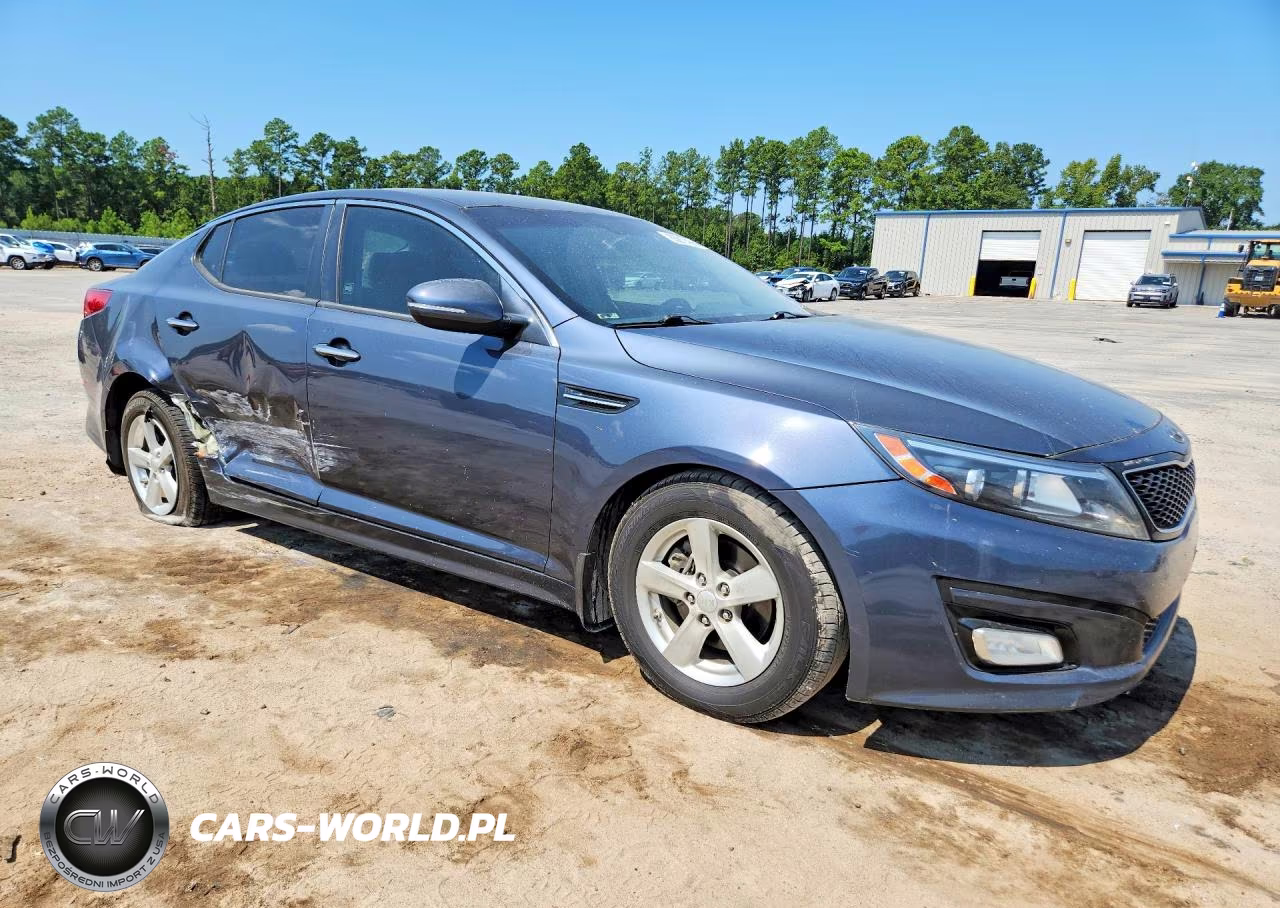 2015 Kia Optima Lx VIN:KNAGM4A76F5589893 - 4